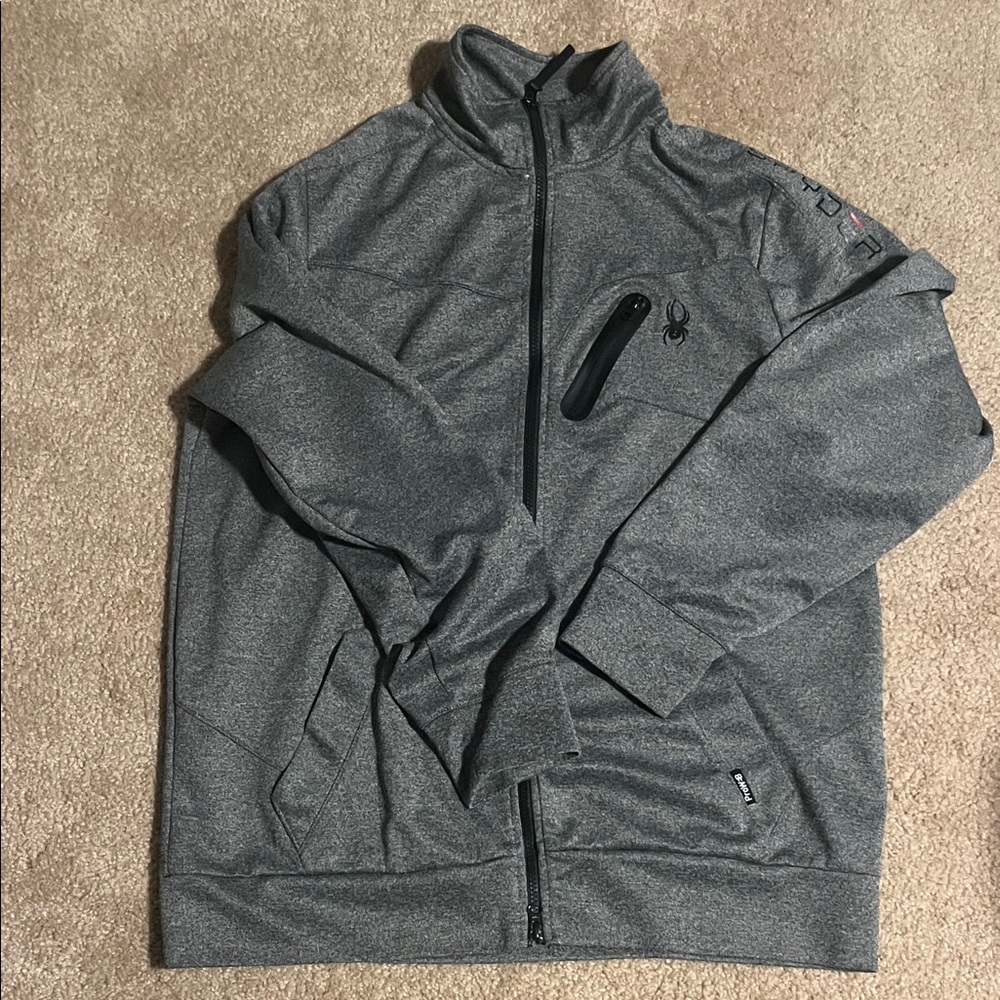 Spyder Men's Charcoal Performance Jacket